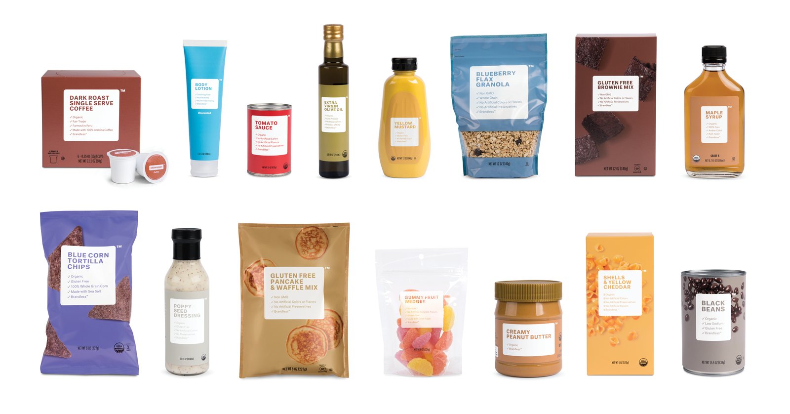 Brandless~Organic & Sustainable Products